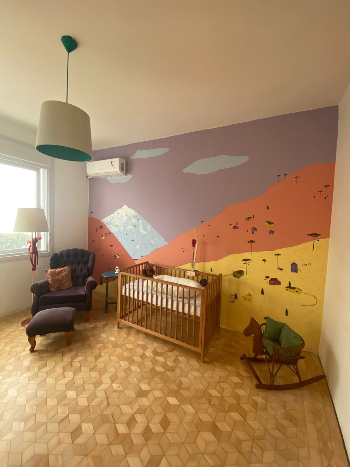 Ambiente com mural