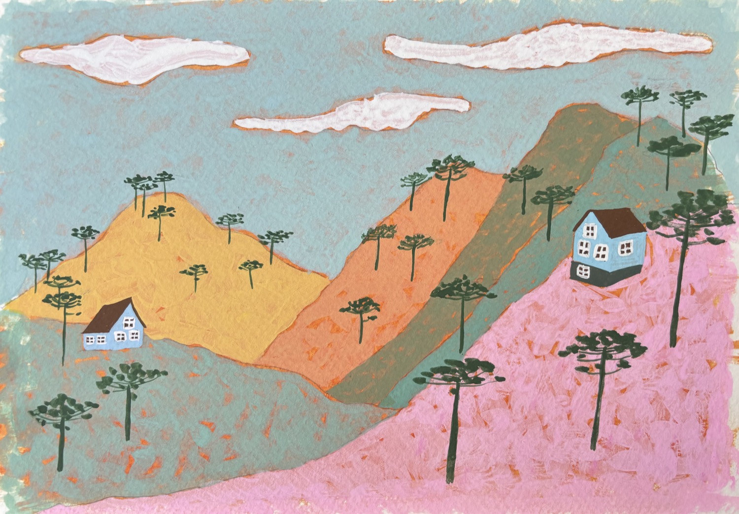 Obra sobre papel
